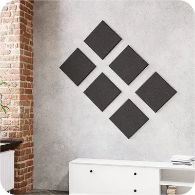 cuadrados de espuma acústica